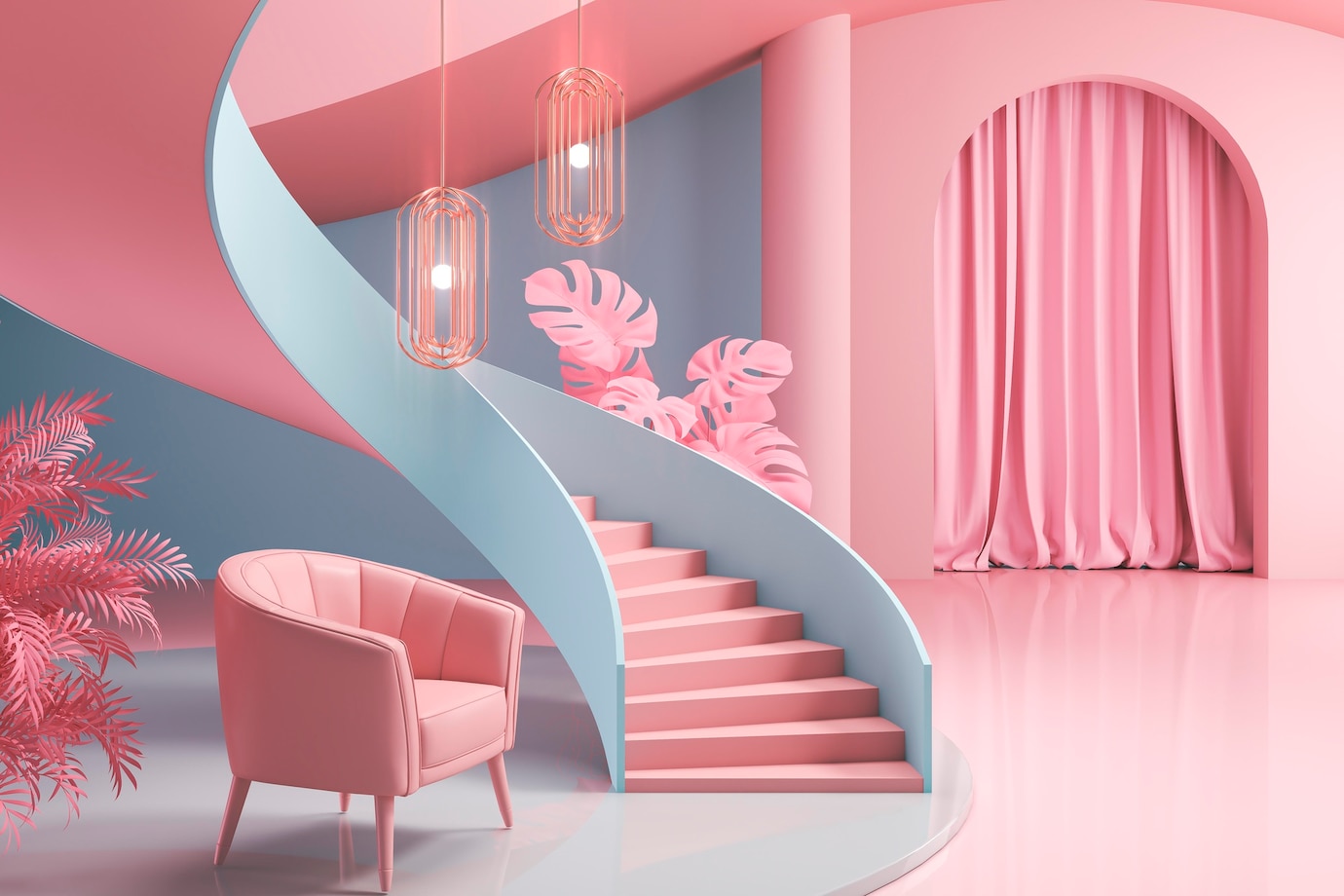 Cor Rosa: 65 ideias para decorar na tendência barbiecore