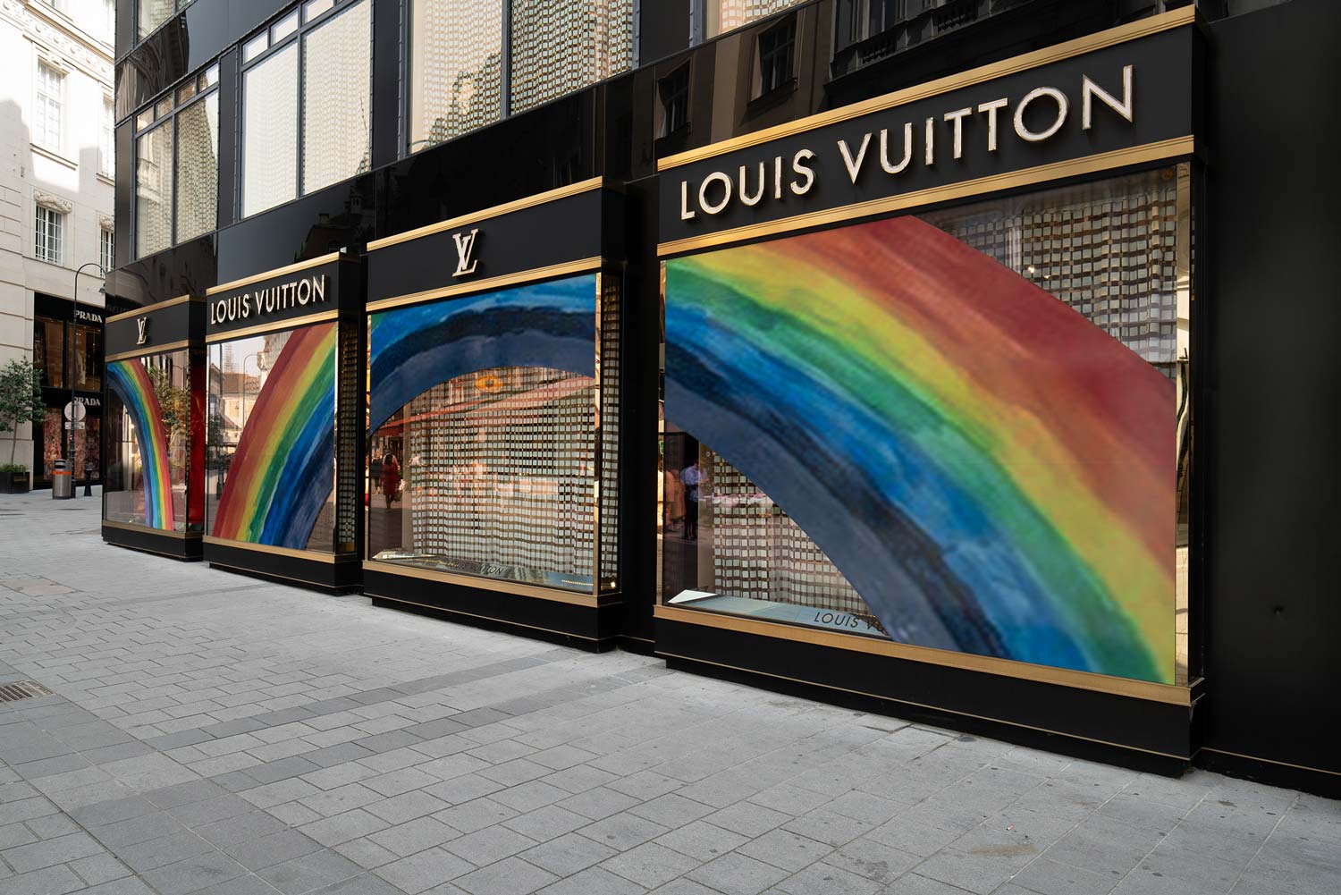 Louis Vuitton: The Rainbow project tem vitrines colaborativas - Harper's  Bazaar » Moda, beleza e estilo de vida em um só site