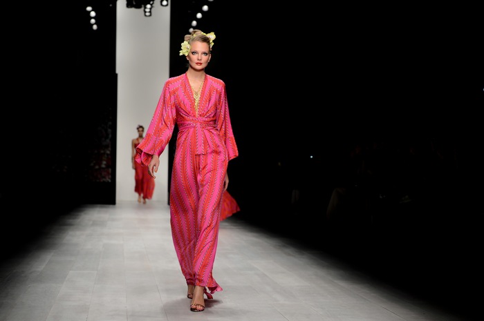 LFW SS2013: Issa London Catwalk