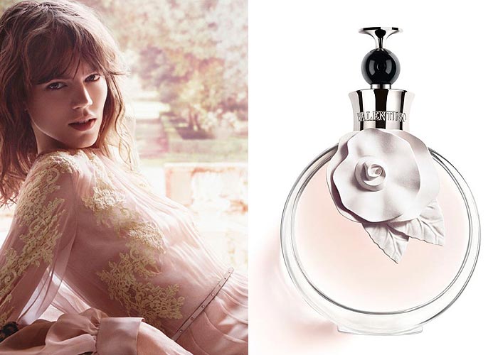Freja Beha Erichsen lança perfume da grife Valentino - Fotos: Divulgação