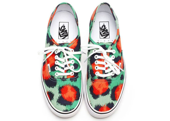 Tênis da quarta coleção da Kenzo em parceria com a Vans - Foto: Divulgação