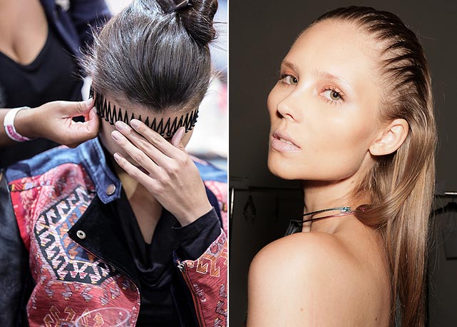 Tiara de plástico prende o cabelo da Animale para o verão - Fotos: Agência Fotosite