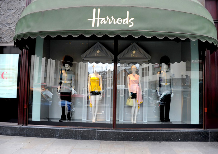 Vitrine da Harrods - Foto: Reprodução