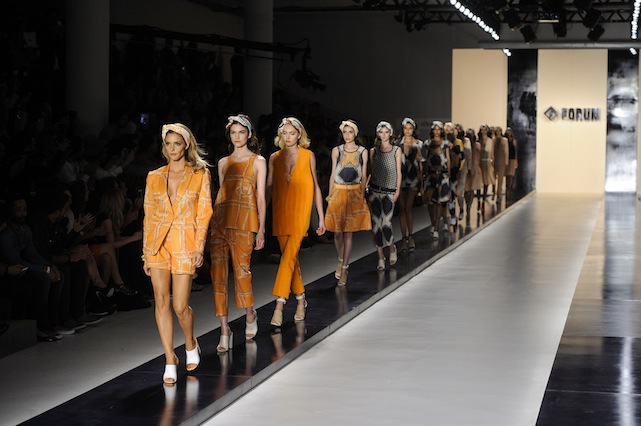 O desfile da Forum, no segundo dia do SPFW - Fotos: Ag. Fotosite