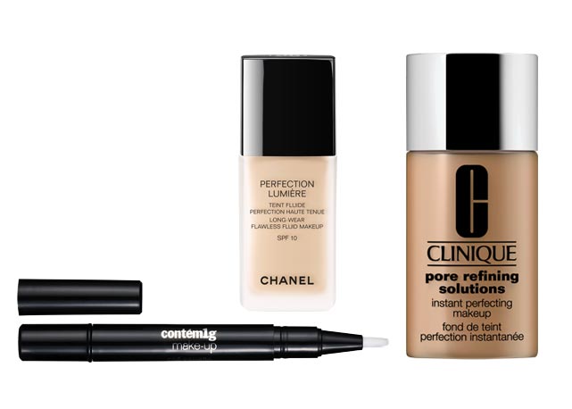 Da esquerda para a direita, os produtinhos da Contém 1g, da Chanel e da Clinique - Fotos: Divulgação