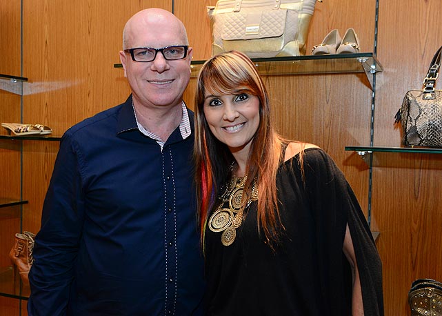 Mario e Monalisa Spaniol, presidente e diretora de estilo da Carmen Steffens, respectivamente - Foto: Cleiby Trevisan/Divulgação