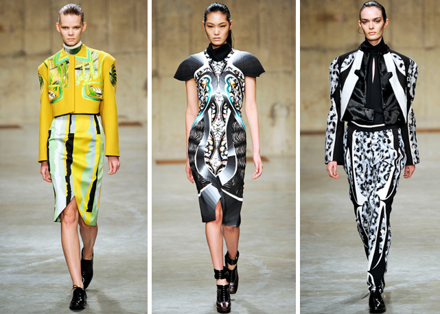 Looks do desfile de inverno 2014 da Peter Pilotto - Fotos: Ag. Fotosite