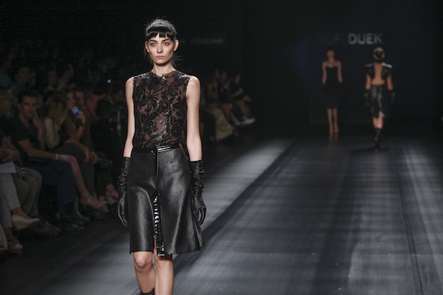 O desfile de inverno 2013 da Tufi Duek, que se apresenta no primeiro dia do SPFW - Foto: Ag. Fotosite