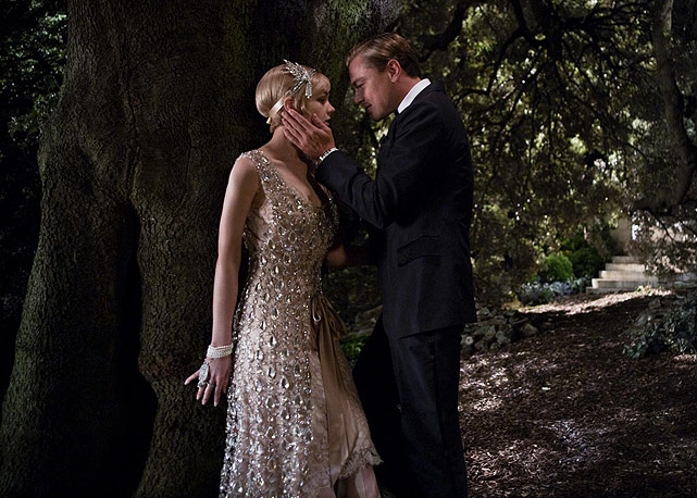 Carey Mulligan e Leonardo Dicaprio em cena de "O Grande Gatsby" - Foto:Reprodução