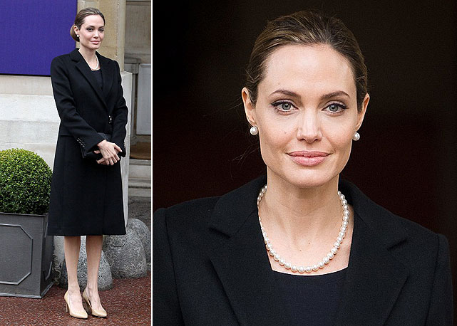 Angelina Jolie está em Londres - Fotos: Getty Images