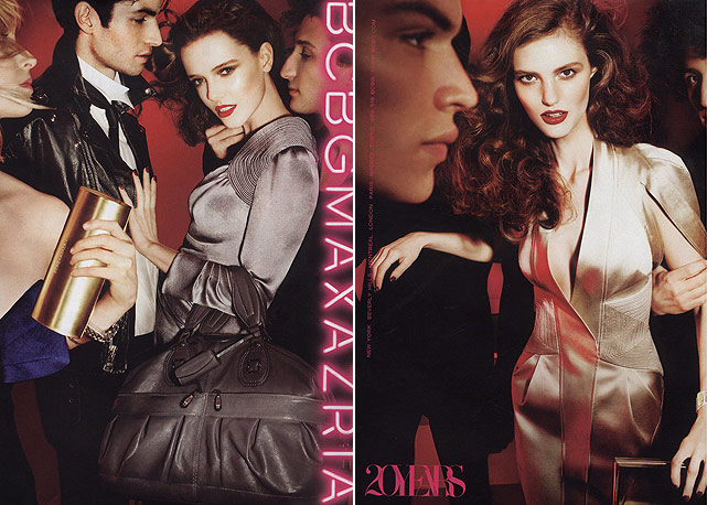 A campanha da BCBG Max Azria - Foto:Reprodução