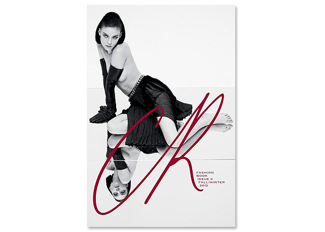 A capa do CR Fashion Book, estrelada por Kati Nescher e clicada por Sebastian - Foto:Reprodução