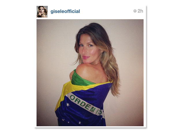 Gisele faz sua estreia no Instagram! - Foto: Reprodução/Instagram