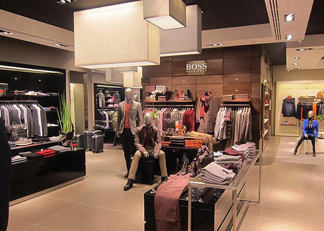 A loja Hugo Boss no shopping Leblon abriu as portas em dezembro de 2012 - Foto: Divulgação