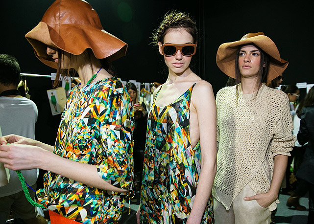Show pronto para começar- Foto: Anna Clara Carvalho/Harper's Bazaar