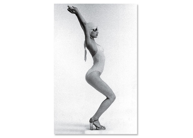 Lygia Durand, em 1974, em foto produzida para seu book particular - Foto: Reprodução/Harper's Bazaar
