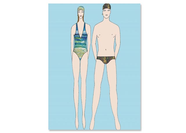 O beachwear inédito de Mario Queiroz - Foto: Divulgação