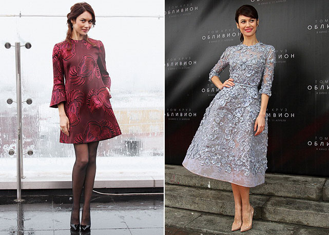 Olga Kurylenko mostra seu estilo em Moscou - Fotos: Getty Images