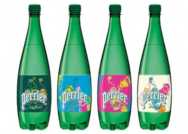 Edição limitada Perrier-Warhol - Foto: Reprodução