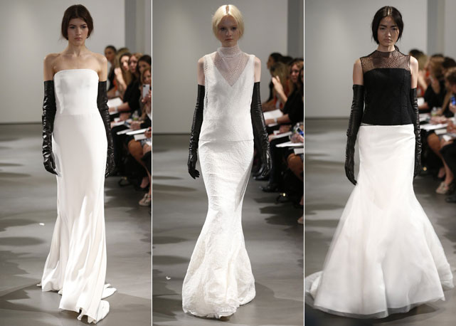 P&B no desfile de Vera Wang no Bridal 2014 - Fotos: Getty Images