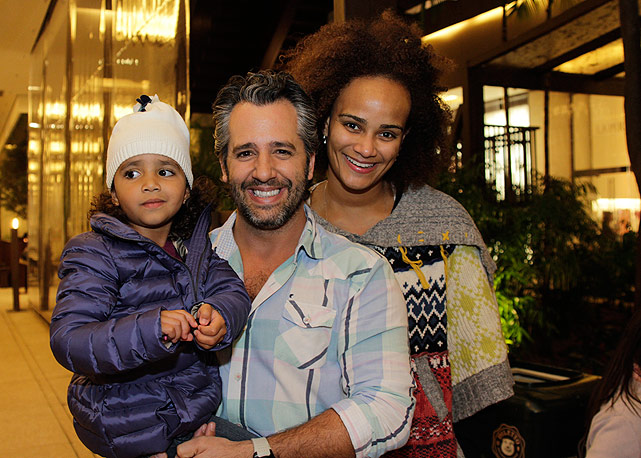 Nina Levy, Ike Levy e Luciana Mello - Foto: Divulgação
