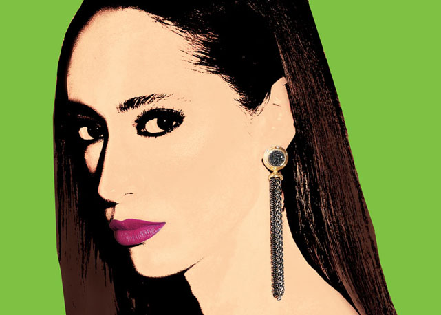 Talytha Pugliesi  para a campanha Chrome de Fabrizio Giannonne - Foto: Divulgação