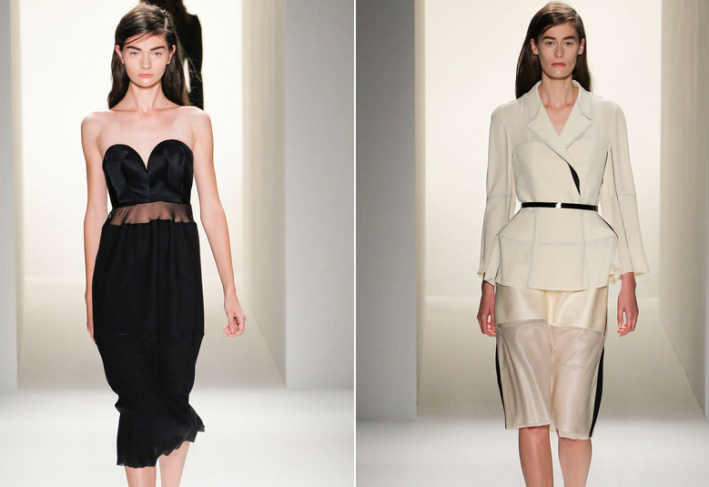 Looks do desfile de verão 2013 da Calvin Klein Collection