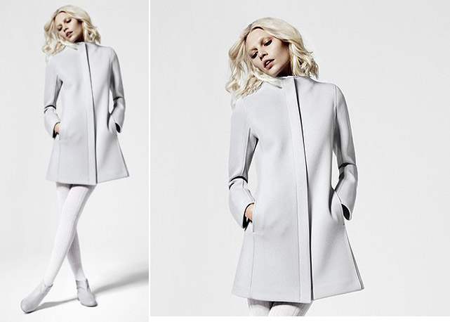 Aline Weber é a estrela da Courrèges para La Redoute - Foto: Divulgação 