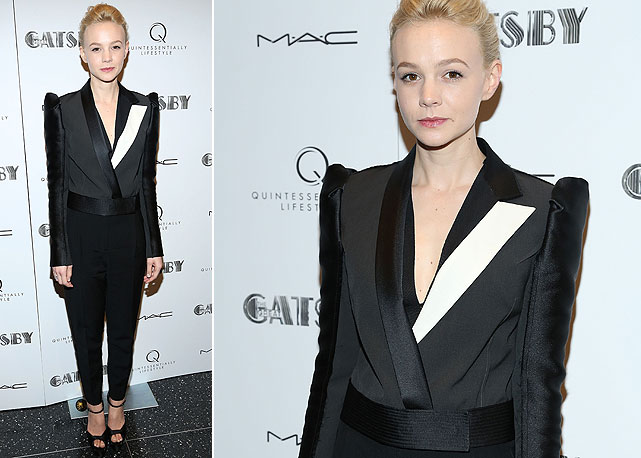 Carey Mulligan veste Lanvin - Fotos: Getty Images