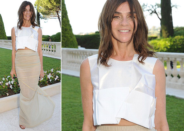 Carine Roitfeld, a anfitriã da festa! - Fotos: Getty Images