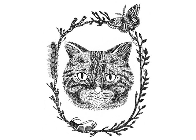Uma das estampas desenvolvidas pela artistas - Foto:Divulgação