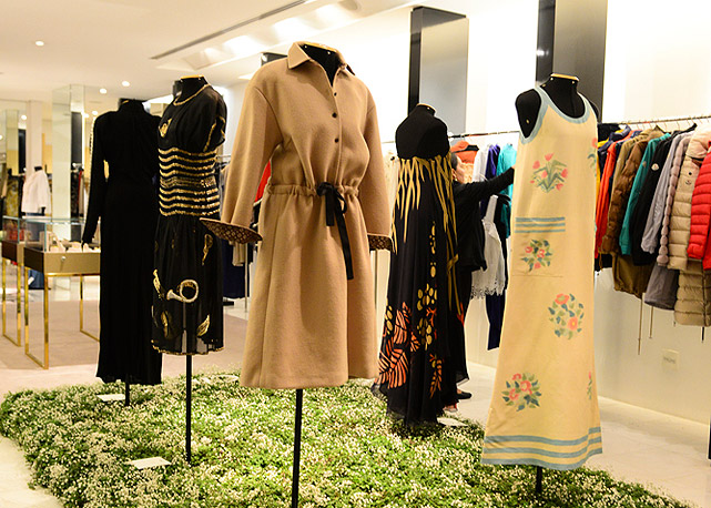 As peças Chloé em exposição na NK Store - Foto: Cleiby Trevisan/Divulgação