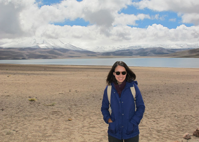 Maria Mendes no deserto do Atacama - Foto: Reprodução Harper's Bazaar