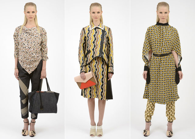 Mais alguns modelos da coleção de resort 2014 da Fendi - Fotos: Reprodução