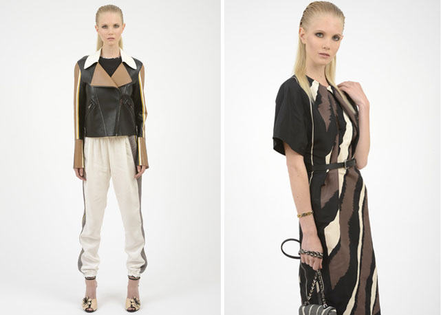 O resort geométrico étnico do resort 2014 da Fendi - Fotos: Reprodução