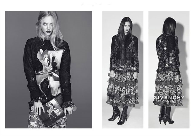 Amanda Seyfried e Dalianah Arekion na  nova campanha da Givenchy - Foto: Reprodução