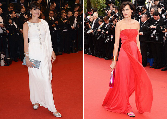 Ines de la Fressange esbanja seu charme em Cannes - Fotos: Getty Images