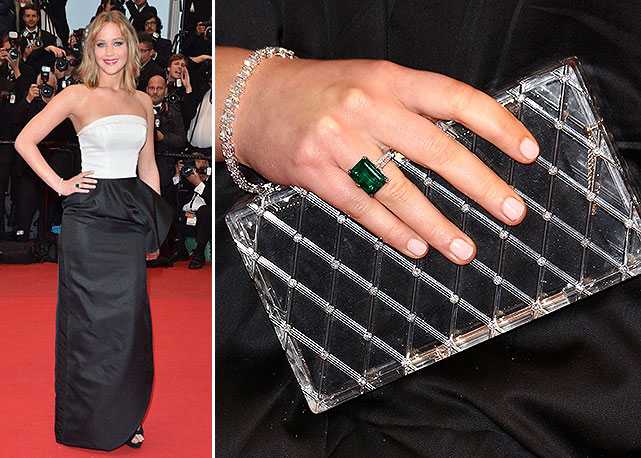 Outro look Dior de Jennifer Lawrence  - Fotos: Getty Images