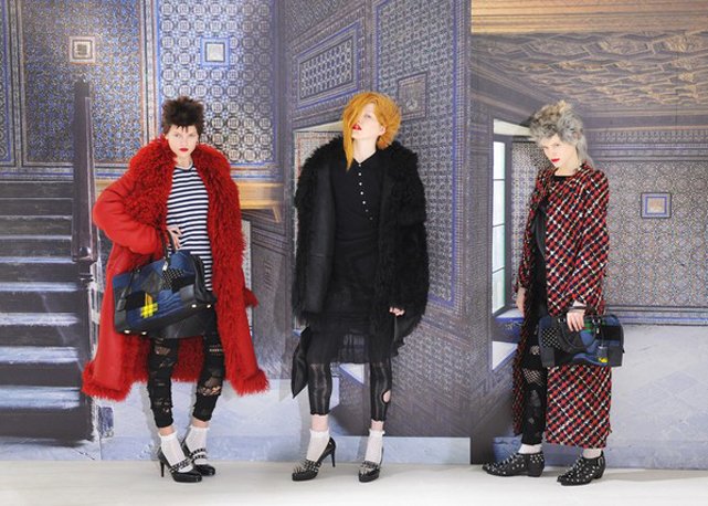 Looks da coleção Loewe + Junya Watanabe