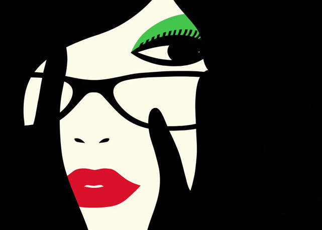 Ilustração da série Hide And Sike de Malika Favre - Foto: Reprodução