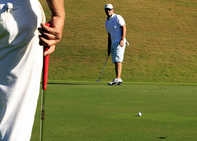 Mariano Fabeiro comanda as aulas de golfe - Foto: Divulgação