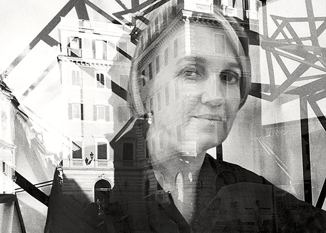 Silvia Fendi por Karl Lagerfeld - Foto: Reprodução/Harper's Bazaar