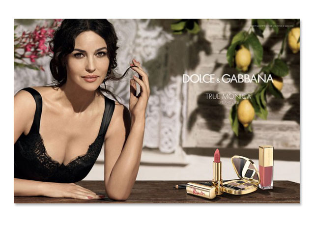 Monica Bellucci para beauté da Dolce & Gabbana - Foto: Divulgação