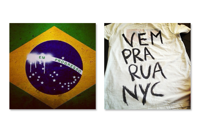 A top mostra seu apoio as manifestações que tomaram conta do Brasil nas últimas semanas - Foto: Reprodução/Instagram