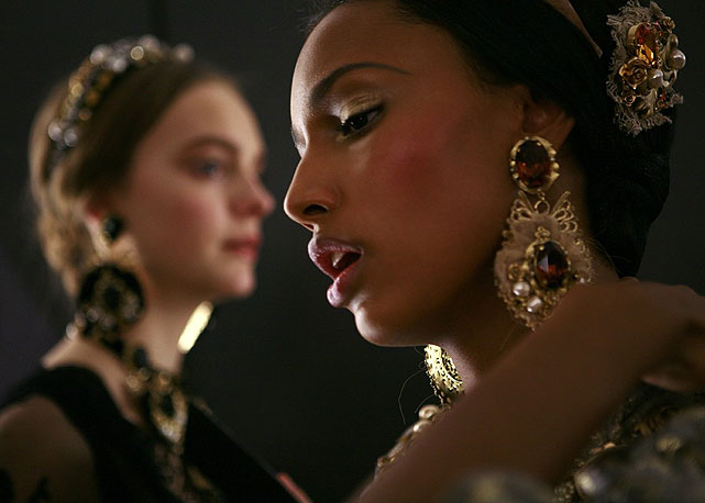 Backstage da Dolce & Gabbana pelas lentes de Piero Cristaldi - Foto: Reprodução