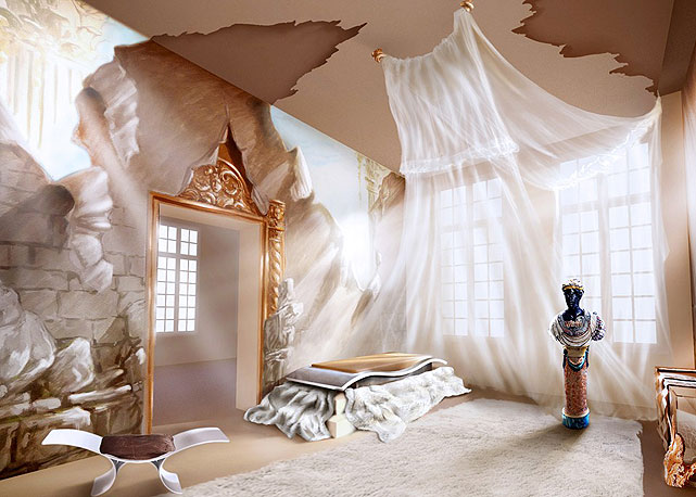 Croqui de quarto idealizado por Maria Pergay - Foto: Divulgação