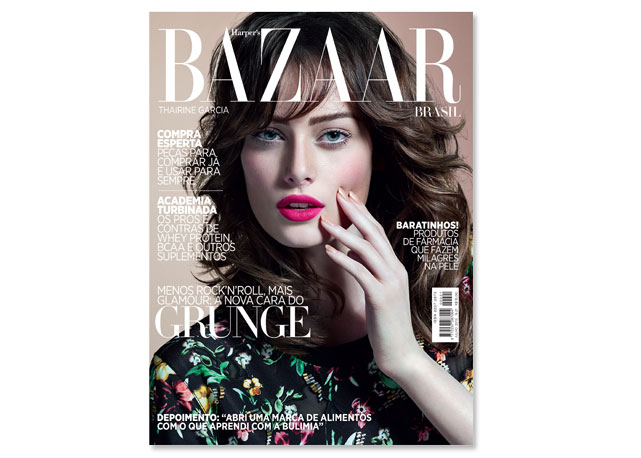 Thairine é nossa capa de julho! - Foto: Reprodução/Harper's Bazaar