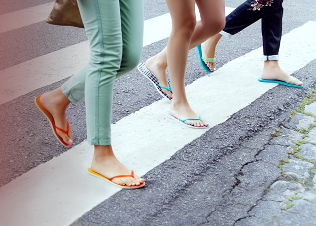 Havaianas flat, lançamento da marca para o próximo verão - Foto: Divulgação