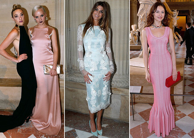 Da esquerda para a direita, Mia Moretti, Caitlin Moe, Bianca Brandolini e Olga Kurilenko - Fotos: Getty Images