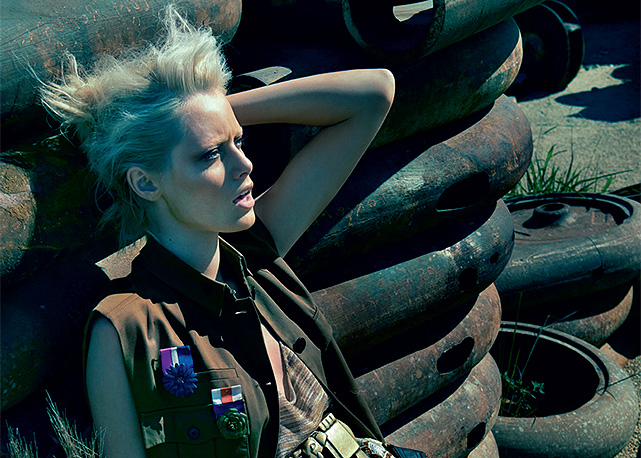 Thairine Garcia, em editorial da Bazaar de agosto de 2012, fotografada por Gui Paganini - Foto: Divulgação